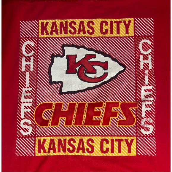 Vintage Kansas City Chiefs Shirt Artex Sportswear NFL 1990’s Size Large - Picture 4 of 8